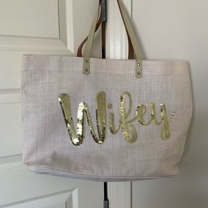Wifey canvas bag